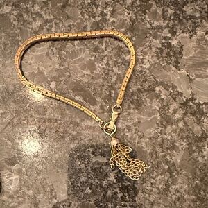 Vintage Sarah Coventry Gold Tassle Bracelet